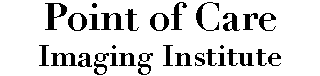Point of Care Imaging Institute Logo